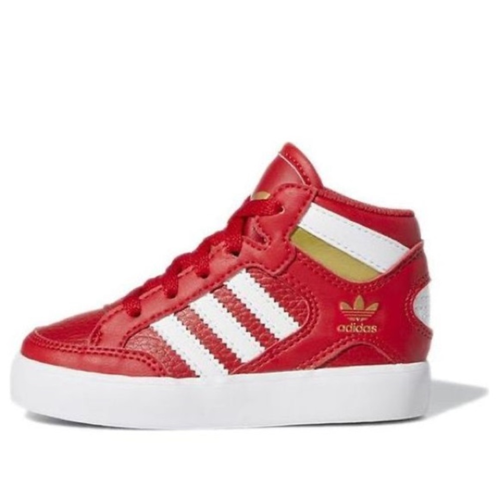 Adidas Originals Baby/ Toddler Hard Court HI I Size 5 Red